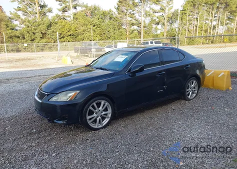 2006 Lexus Is 250 из США, поврежденный, VIN JTHBK262962000792